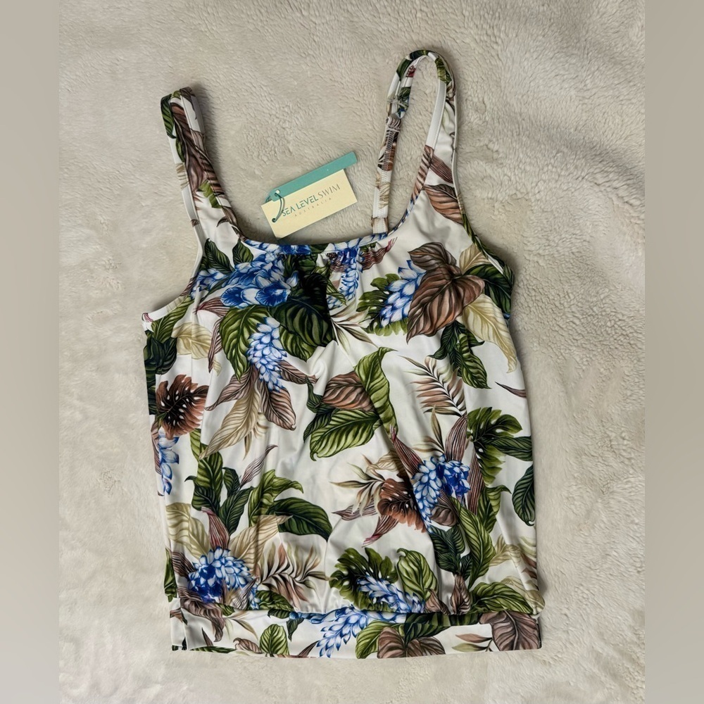 SEA LEVEL
Lost Paradise Blouson Multifit Tankini White - Picture 3 of 3